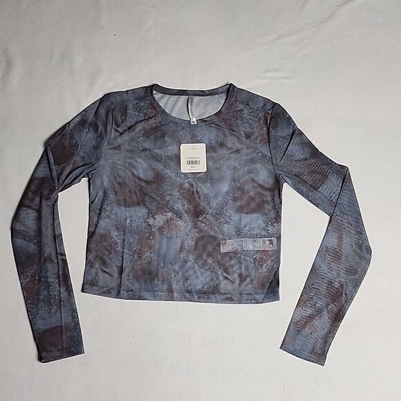 2045 NWT Fabletics Marie Mesh Top Size Large - Picture 5 of 9